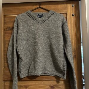 525 Grey Wool sweater XL